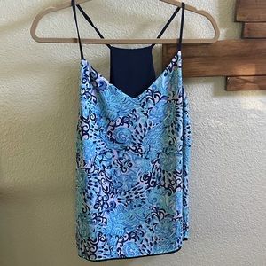 Lily Pulitzer reversible racer back tank top